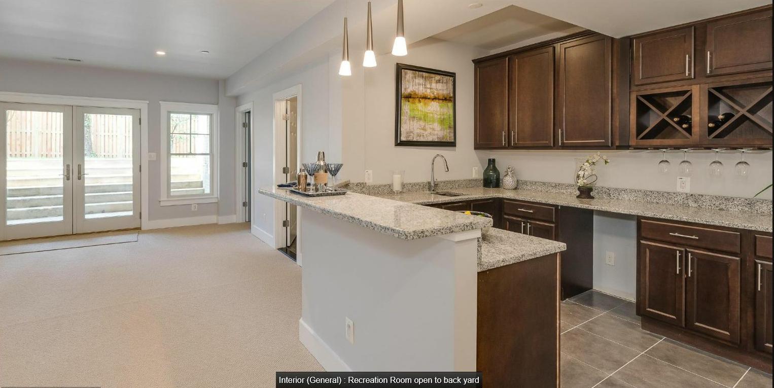 9814 Fernwood Road Bethesda, MD 20817 - Photo 24 of 31 Wet bar/ kitchen for entertaining