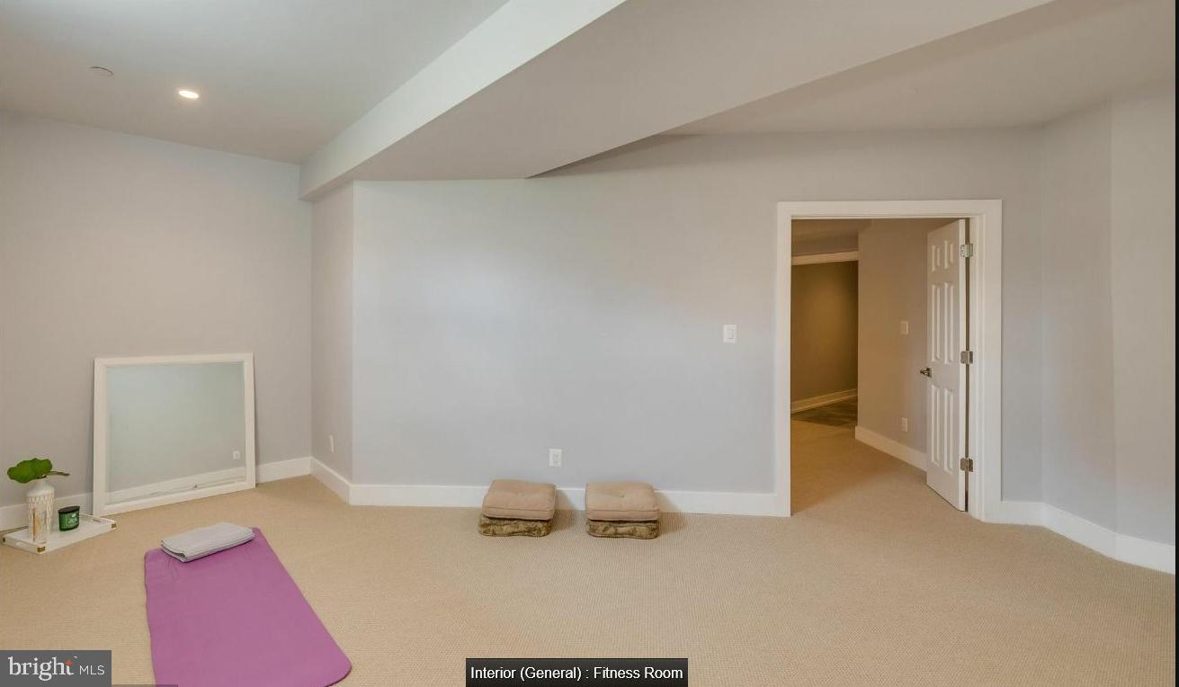 9814 Fernwood Road Bethesda, MD 20817 - Photo 28 of 31 Serene fitness space for mindful movement.