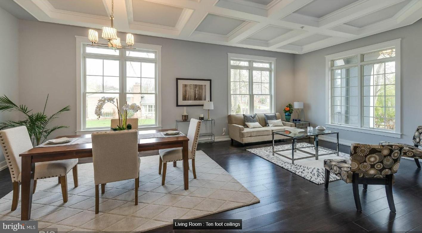 9814 Fernwood Road Bethesda, MD 20817 - Photo 5 of 31 Elegant living space with natural light.