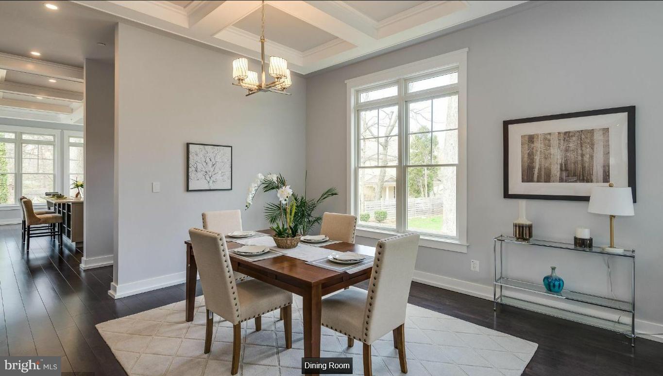 9814 Fernwood Road Bethesda, MD 20817 - Photo 6 of 31 Elegant dining space with natural light.