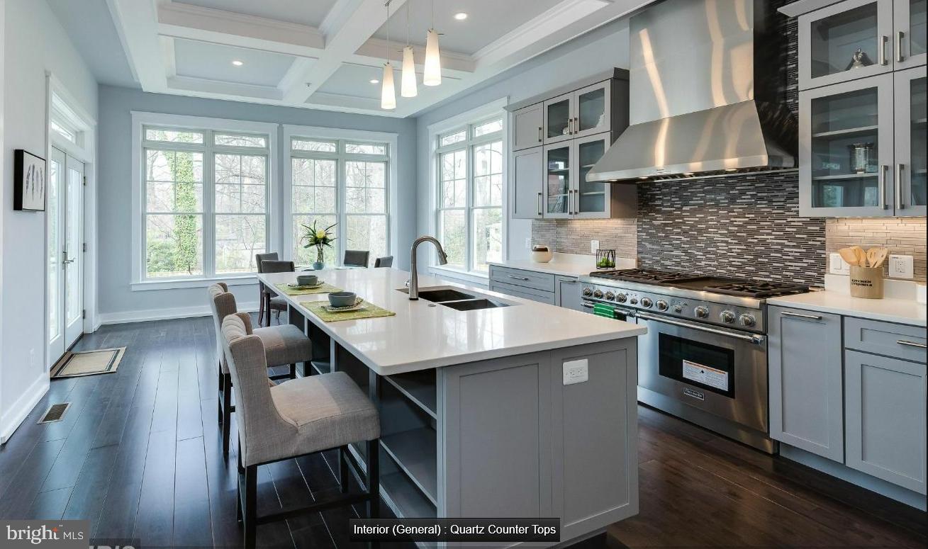 9814 Fernwood Road Bethesda, MD 20817 - Photo 7 of 31 Bright, modern kitchen with elegance.