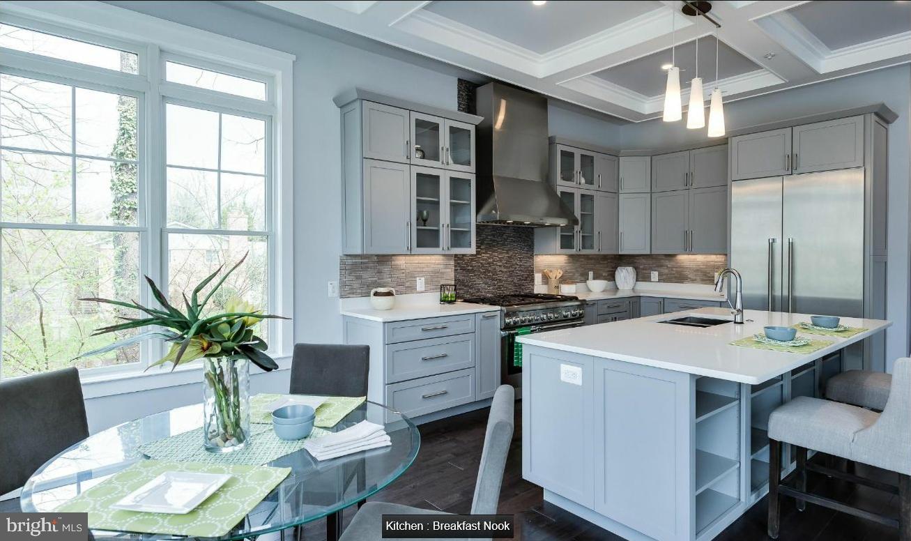 9814 Fernwood Road Bethesda, MD 20817 - Photo 8 of 31 Modern kitchen with elegant design.