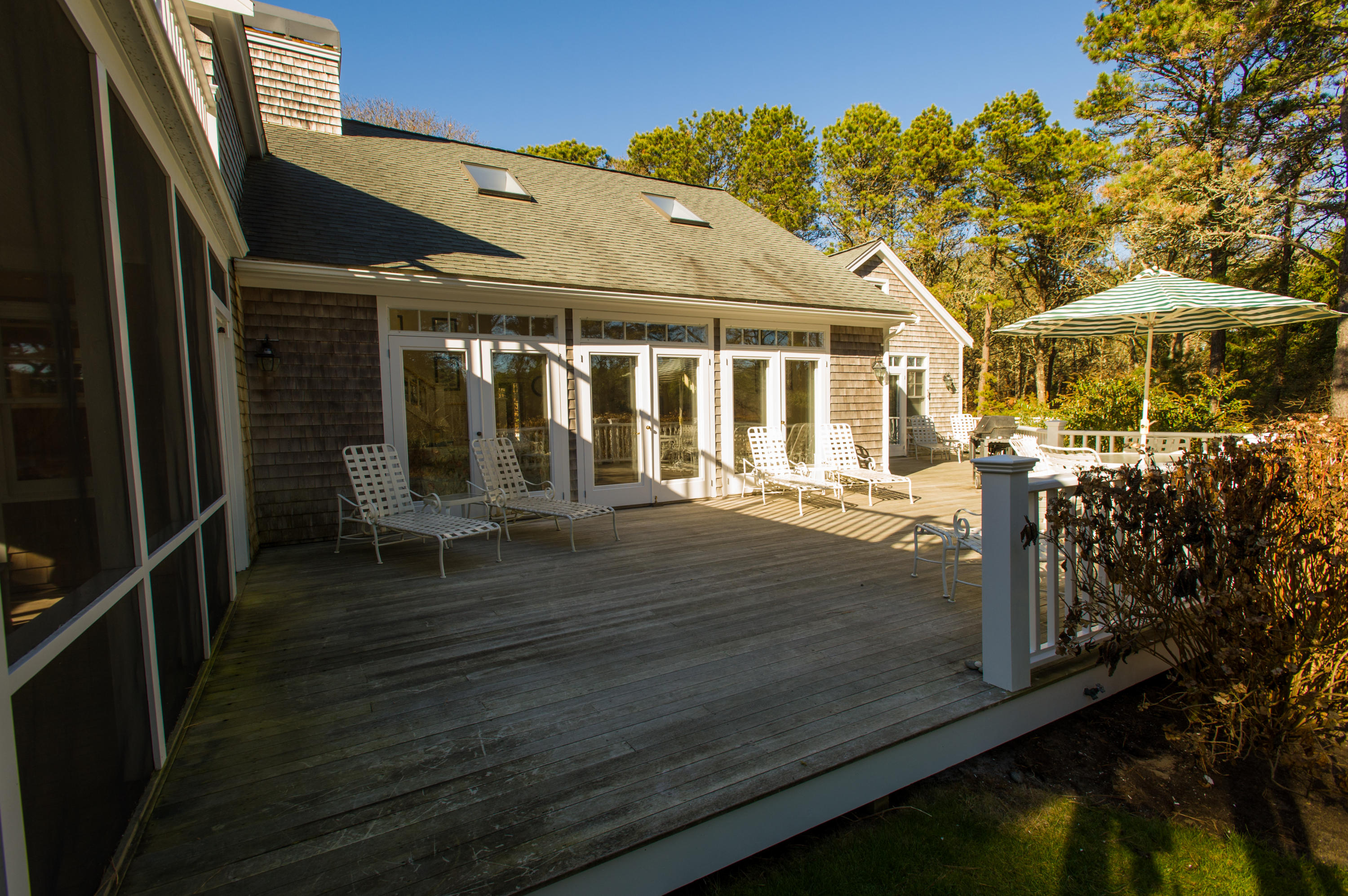 70 Plum Bush Point Road West Tisbury, MA 02568 - Photo 27 of 37 main house back deck
