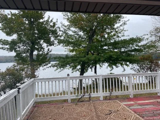 a view of a wooden fence