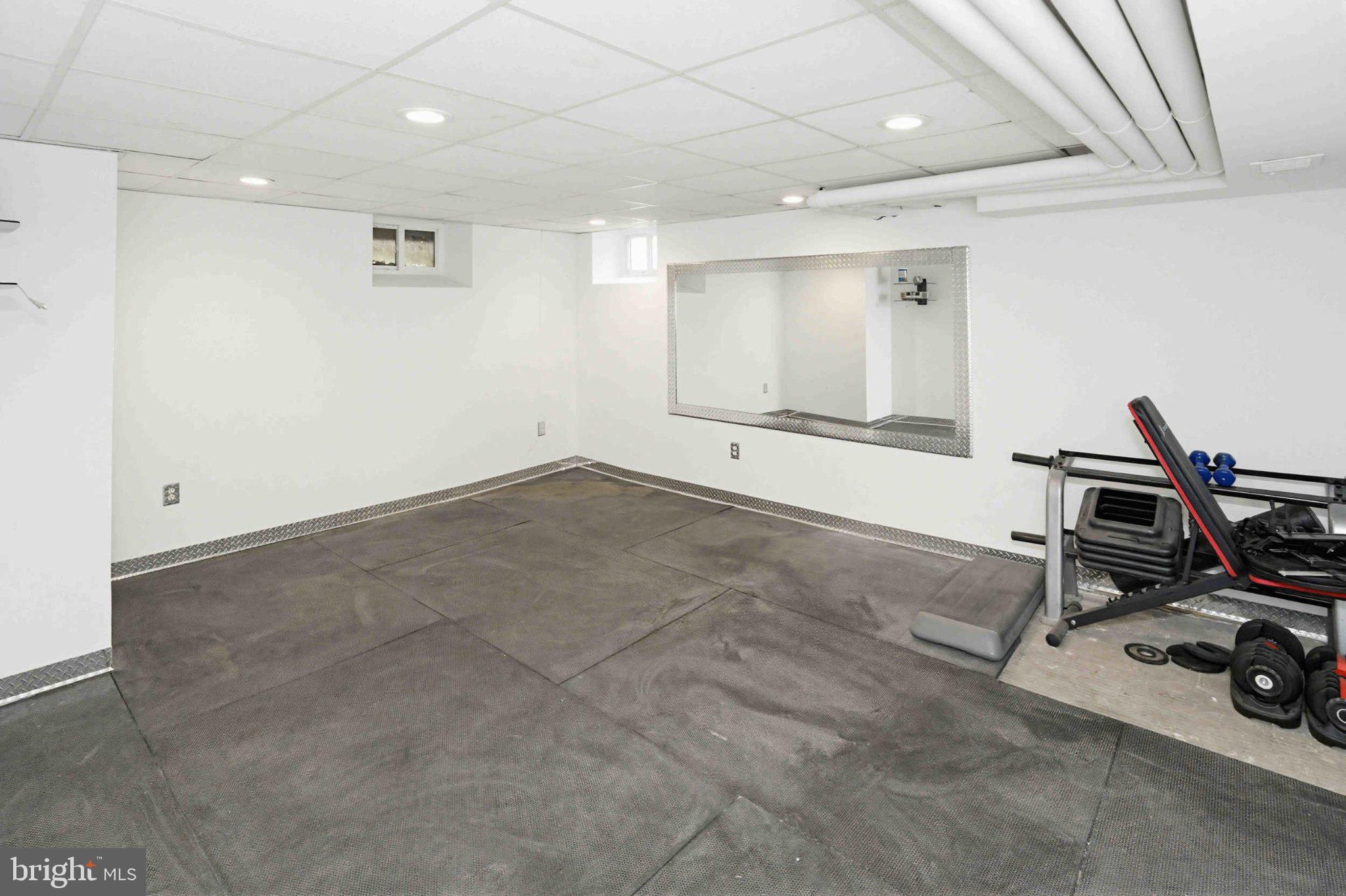 2244 Deer Path Road Huntingdon Valley, PA 19006 - Photo 70 of 95 Versatile basement space for fitness.