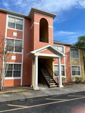 a view of front door of house