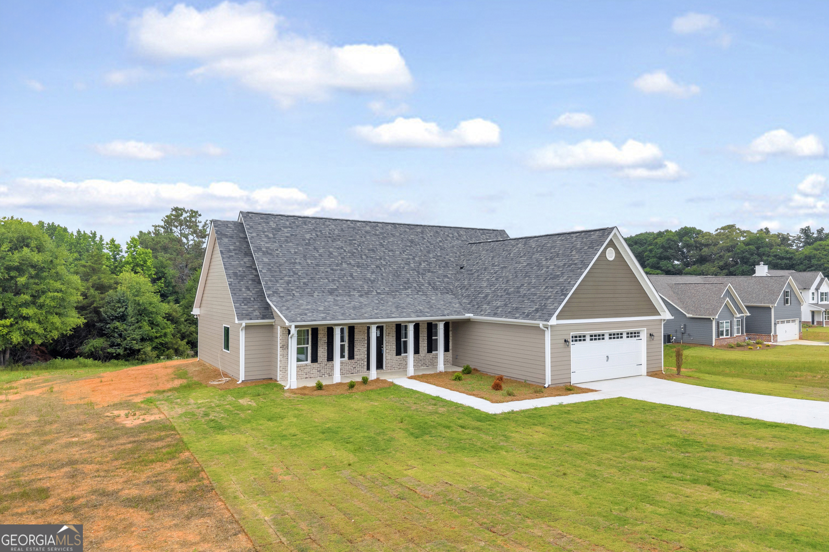 110 Sewell Road Lavonia, GA 30553 - Photo 70 of 73 a view of a house with swimming pool and yard