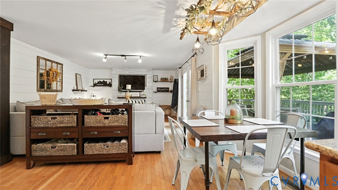9743 Snowhill Road Richmond, VA 23235 - Photo 8 of 48 Dining area with light wood-style floors
