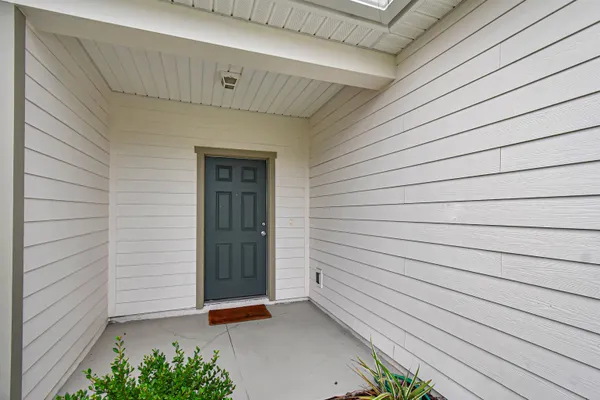 a view of front door of a house