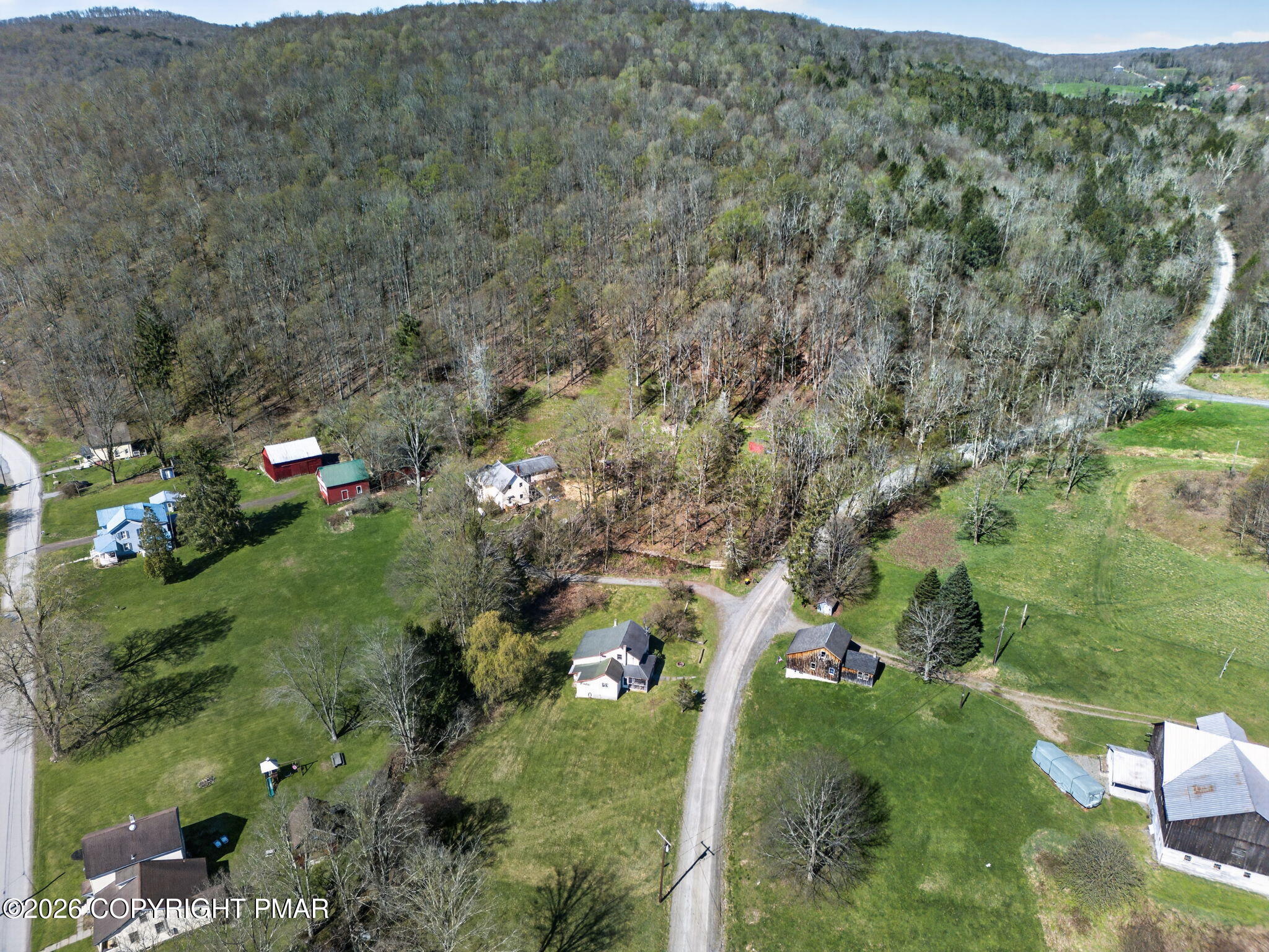 448 Criddle Road Susquehanna, PA 18847 - Photo 15 of 55 a view of a lush green forest with houses
