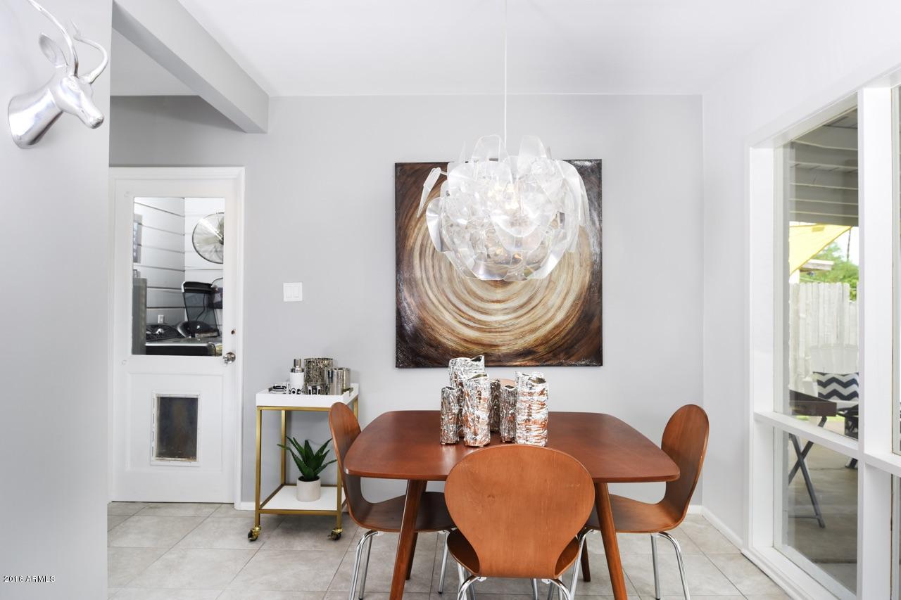 825 West Picadilly Road Phoenix, AZ 85013 - Photo 20 of 36 DIning WIth Designer Chandelier