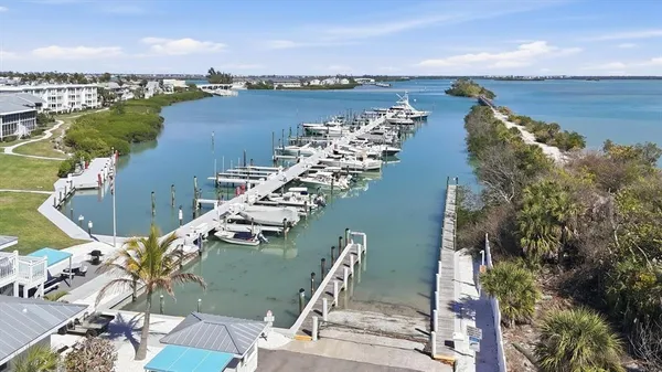 a view of a city and ocean view