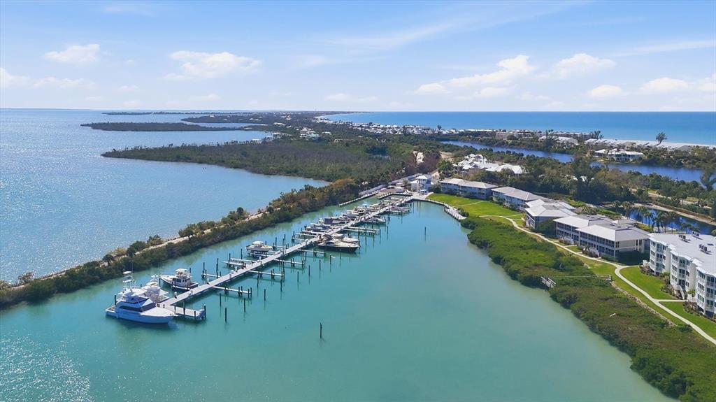 5820 Gasparilla Road, Unit SLIP 25 Boca Grande, FL 33921 - Photo 18 of 24 an aerial view of a city