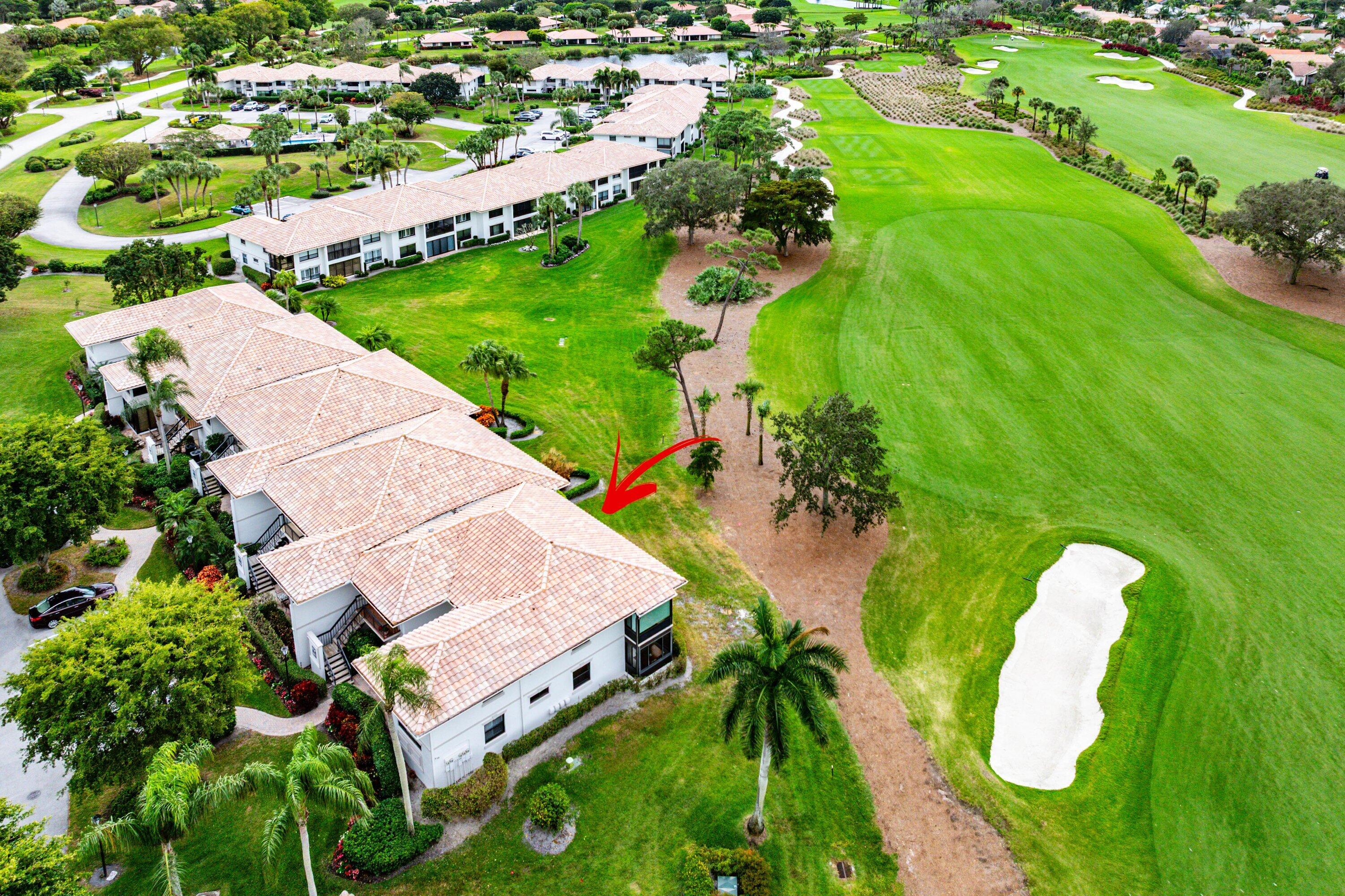 10171 Quail Covey Road, Unit HIBISCUS N Boynton Beach, FL 33436 - Photo 32 of 50 an aerial view of a house