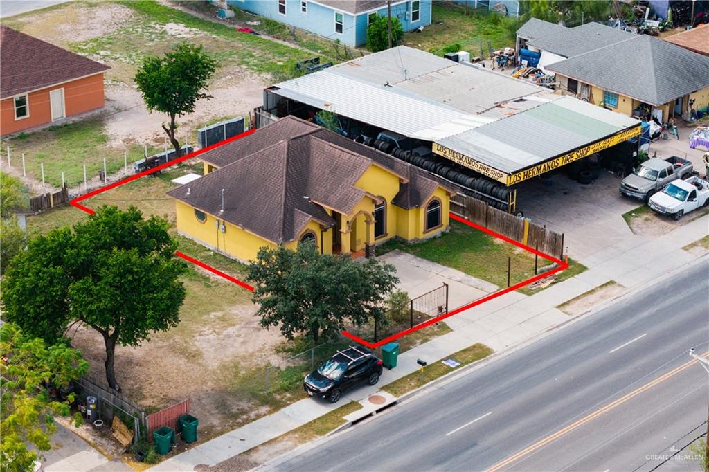 240 East Dicker Road Pharr, TX 78577 - Photo 10 of 11 an aerial view of a house