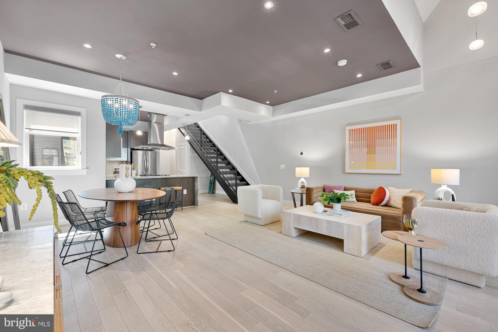 2142 O Street Northwest, Unit 900 Washington, DC 20037 - Photo 3 of 36 High ceilings & recessed lights