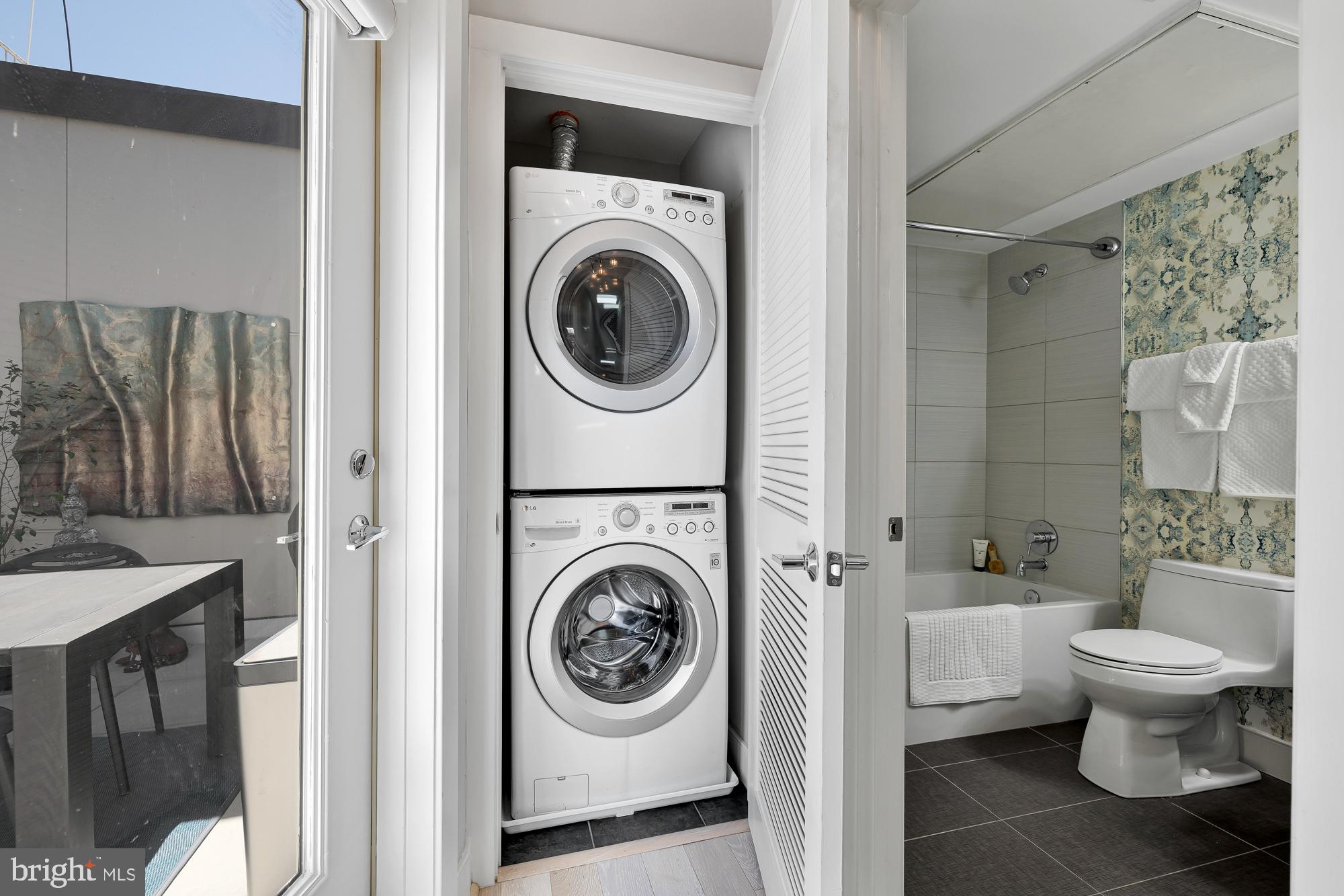 2142 O Street Northwest, Unit 900 Washington, DC 20037 - Photo 32 of 36 W/D on bedroom level