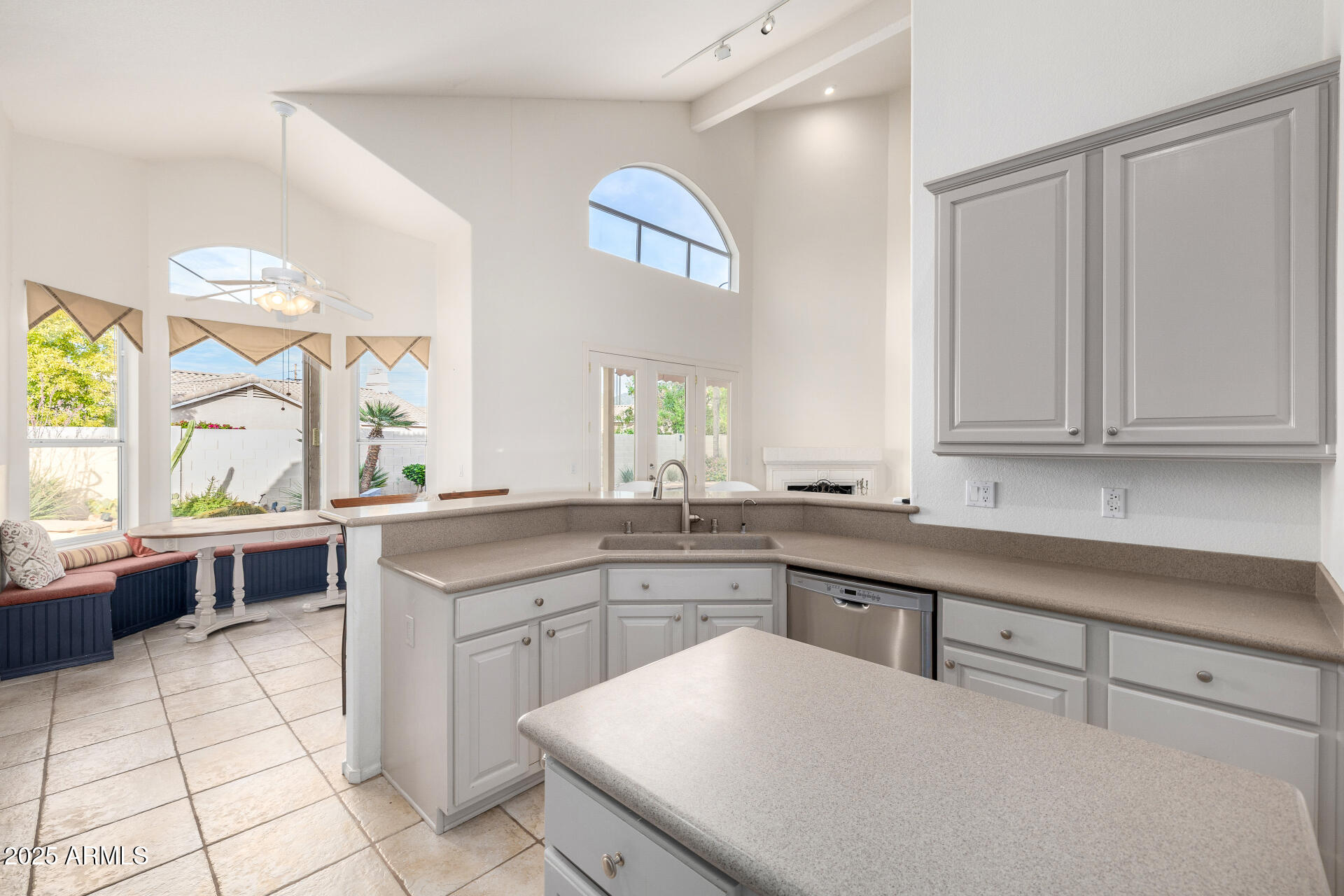 6726 East Villeroy Circle Mesa, AZ 85215 - Photo 27 of 74 a kitchen with a sink and cabinets