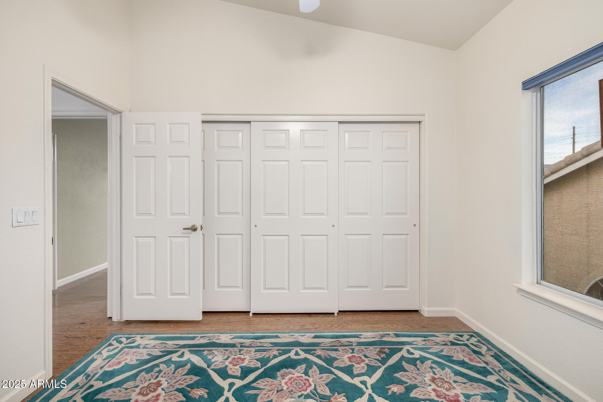 6726 East Villeroy Circle Mesa, AZ 85215 - Photo 49 of 74 a view of room with window and hardwood floor