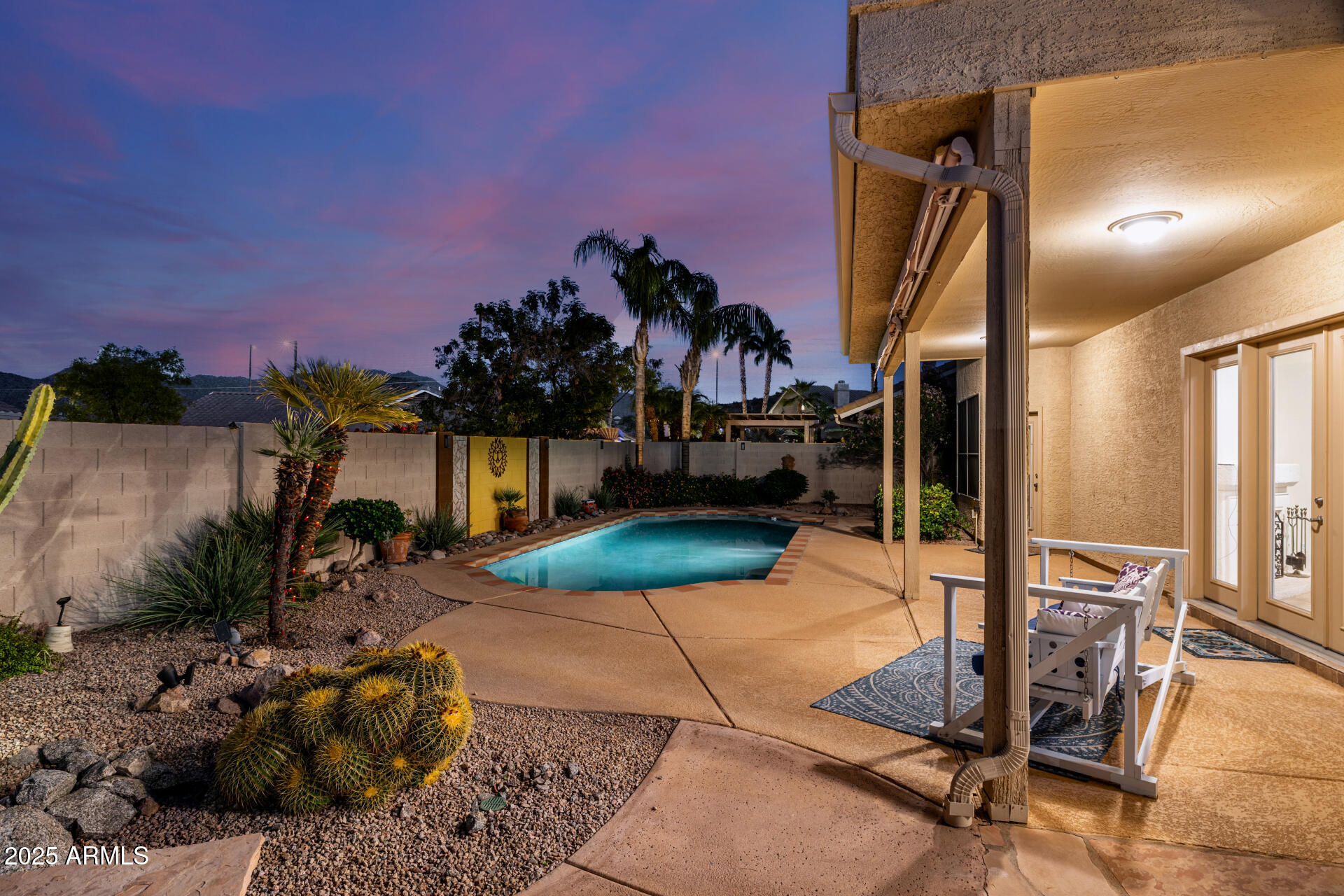 6726 East Villeroy Circle Mesa, AZ 85215 - Photo 58 of 74 a view of a lobby with a patio