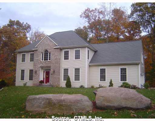 527 Birch Mountain Road Manchester, CT 06040 - Photo 1 of 1 front view of a house with a yard
