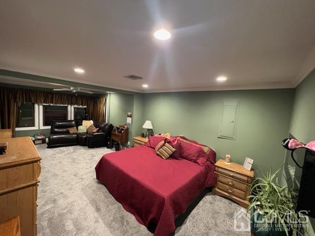 13 Kenmore Road Edison, NJ 08817 - Photo 9 of 19 a bedroom with furniture and a flat screen tv