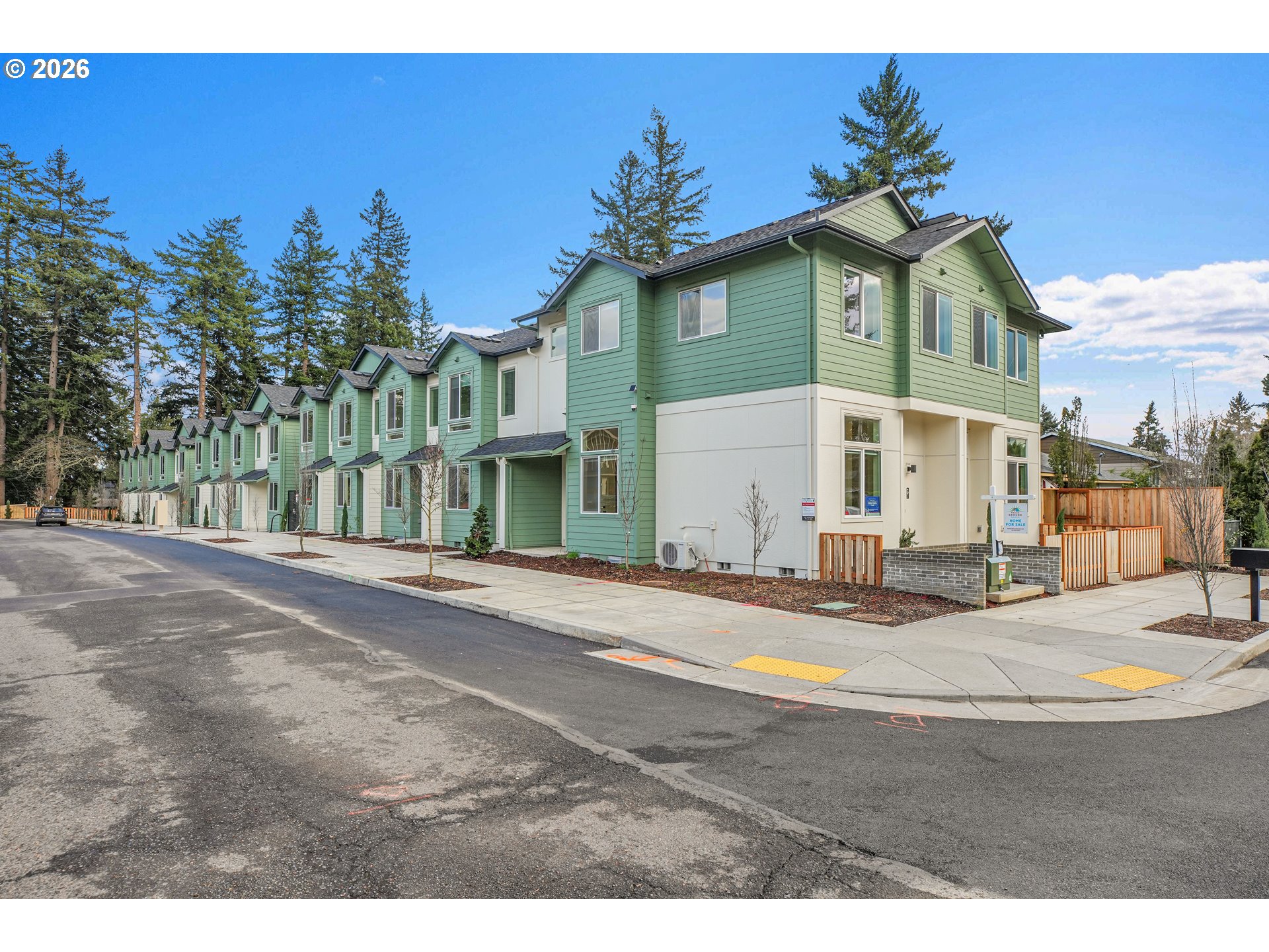 14828 Northeast Couch Street, Unit 5 Portland, OR 97230 - Photo 46 of 48 a view of a house with a outdoor space