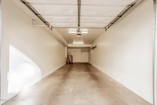 a view of a room with a hallway