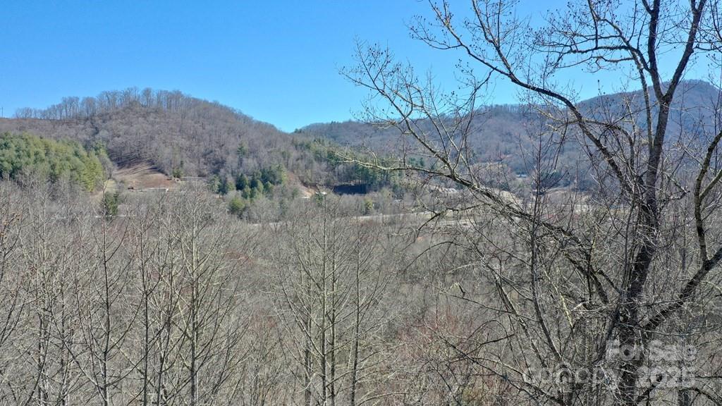 340 Lyle Wilson Road Cullowhee, NC 28723 - Photo 1 of 8 a view of a dry yard with mountains in the background