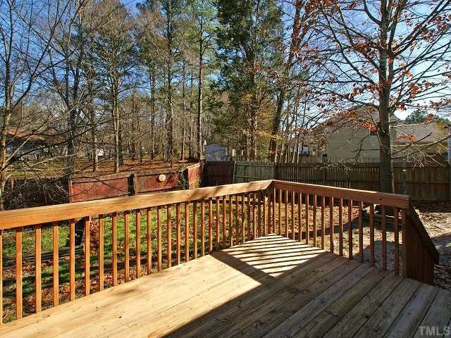 5309 Botany Bay Drive Raleigh, NC 27616 - Photo 11 of 12 Nice size deck with privacy fence in back!