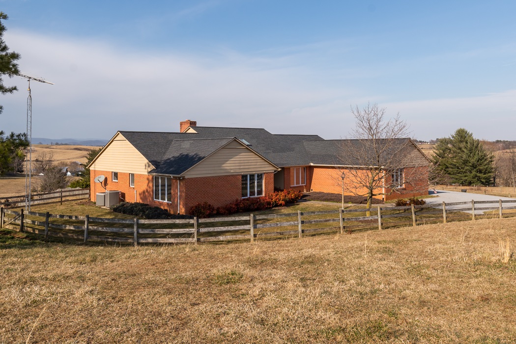 73 B Swoope Road Swoope, VA 24479 - Photo 56 of 75 an arial view of a house with wooden fence