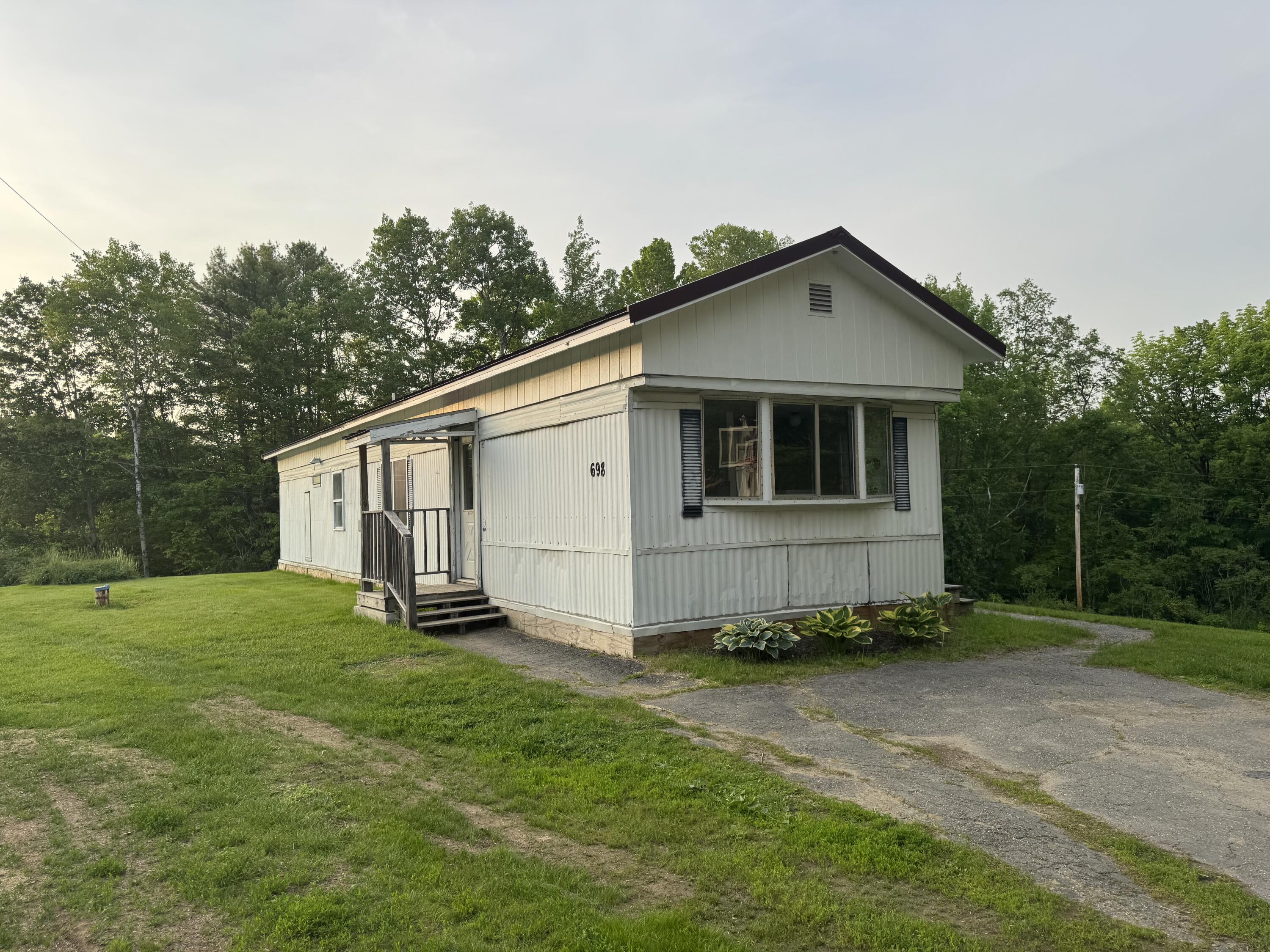 698 Waterville Road Skowhegan, ME 04976 - Photo 3 of 33 Front from Driveway