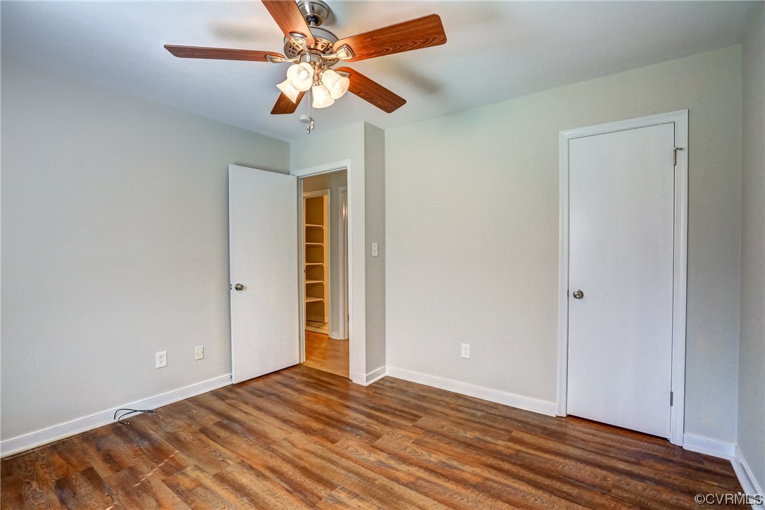 1522 Rayburn Road Richmond, VA 23235 - Photo 27 of 38 a view of empty room with wooden floor