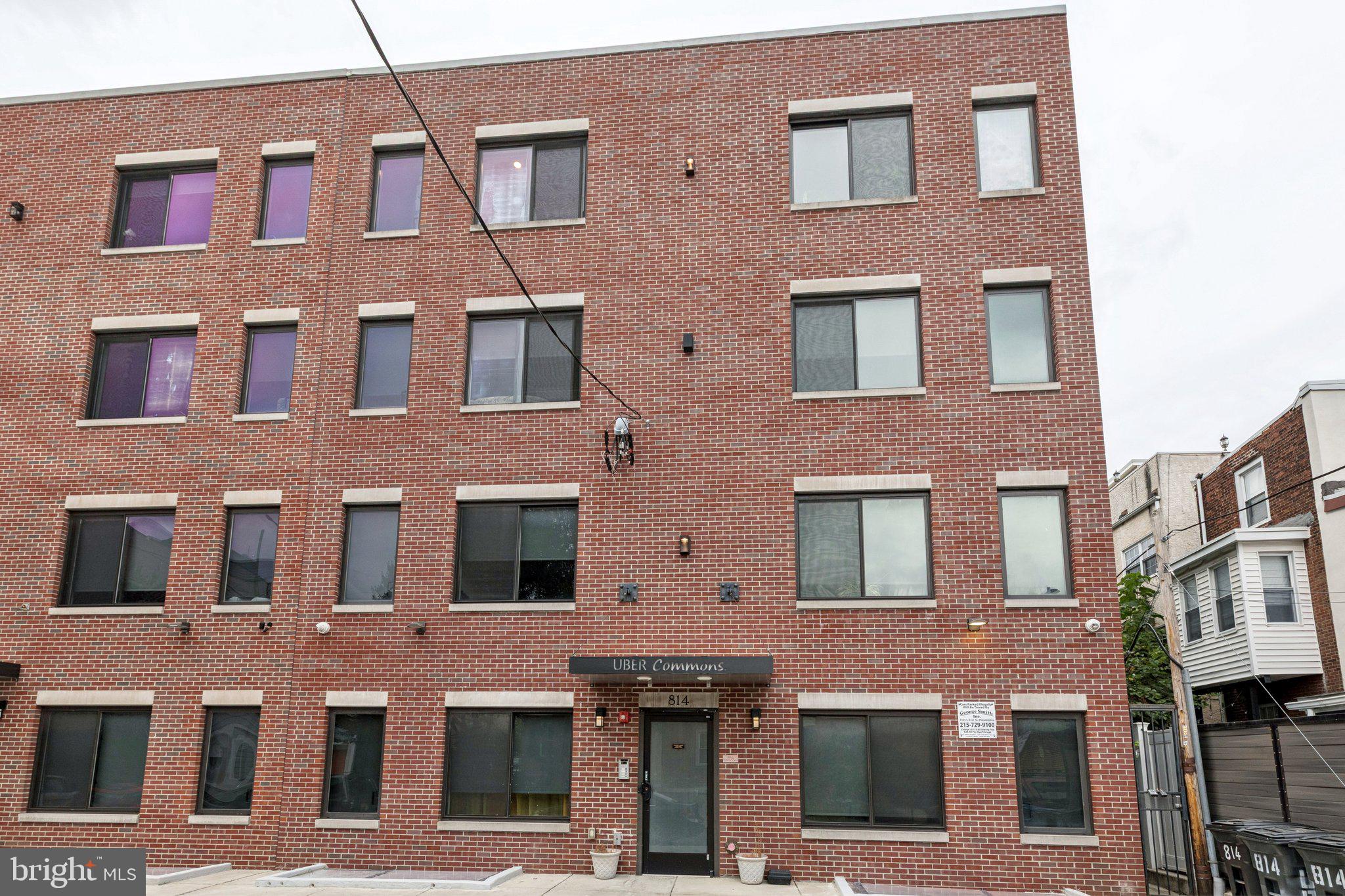 814 North Uber Street, Unit 2 Philadelphia, PA 19130 - Photo 68 of 68 a front view of a multi story building