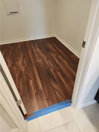 a view of wooden floor