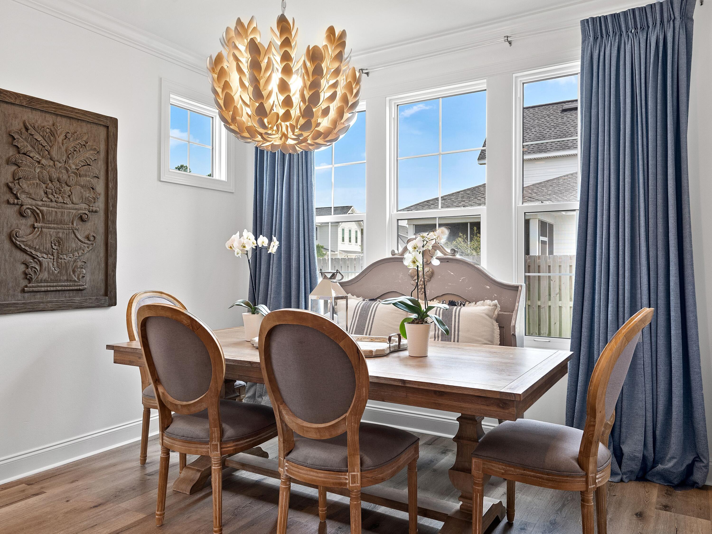 7 Cambium Ct Inlet Beach Inlet Beach, FL 32461 - Photo 20 of 50 a dining room with furniture and window