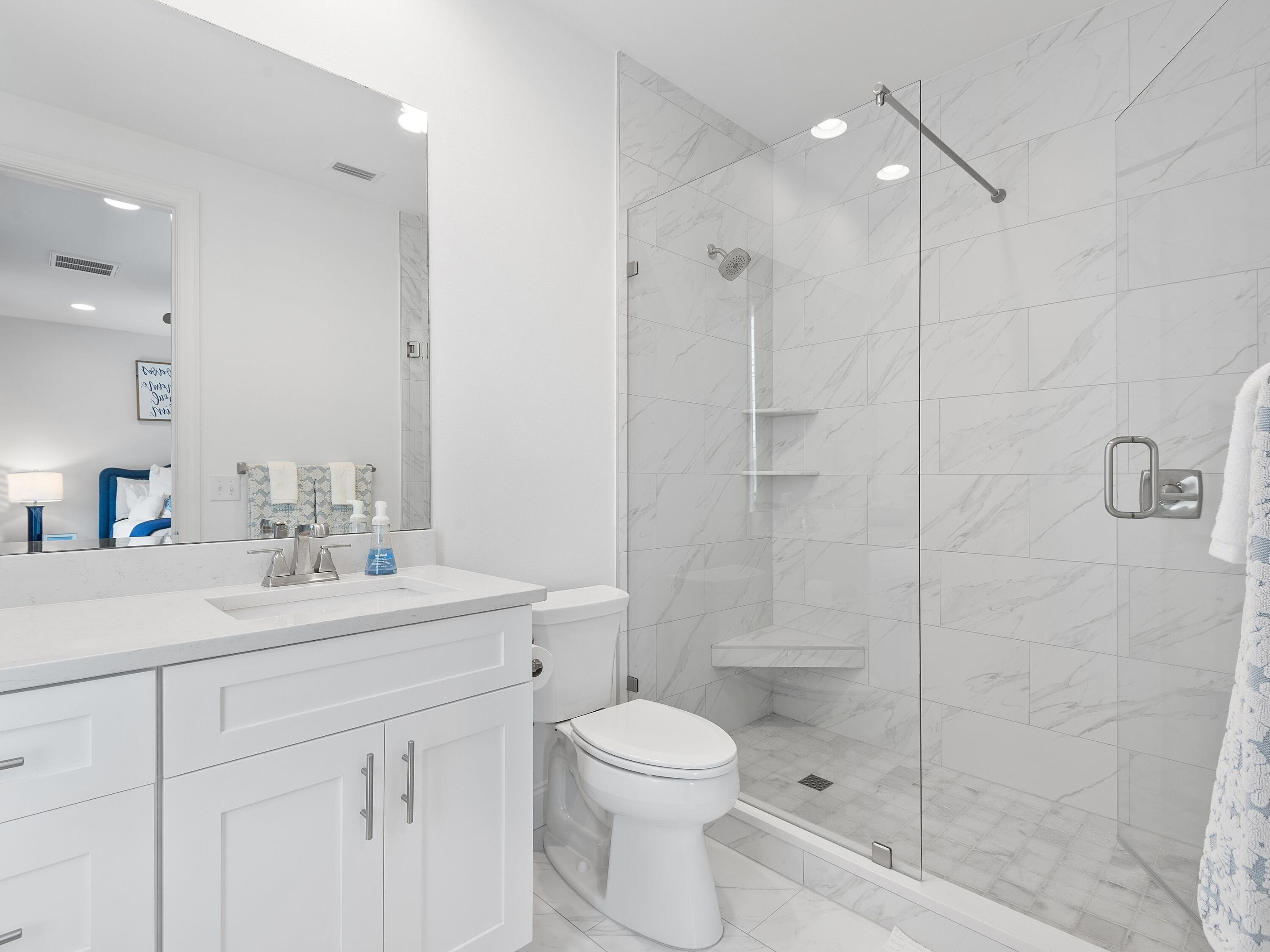 7 Cambium Ct Inlet Beach Inlet Beach, FL 32461 - Photo 27 of 50 a bathroom with a sink a toilet and shower