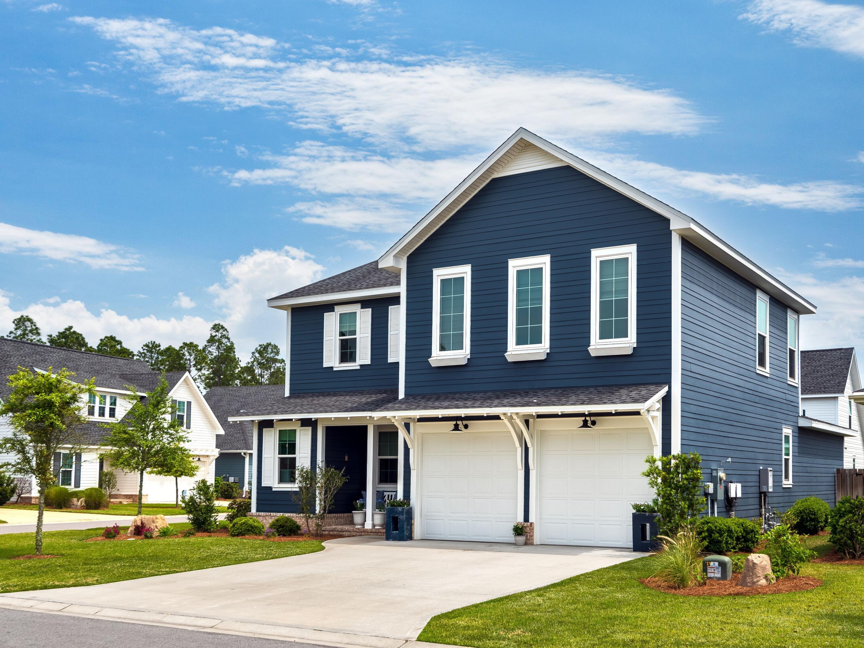 7 Cambium Ct Inlet Beach Inlet Beach, FL 32461 - Photo 39 of 50 a front view of a house with a yard