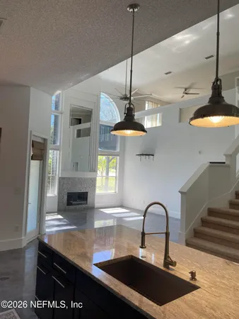 a view of an outdoor space and a yard