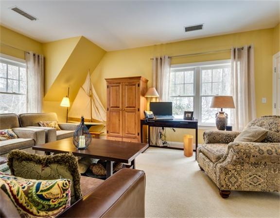 5 Granville Road Lincoln, MA 01773 - Photo 17 of 30 a living room with furniture and a large window