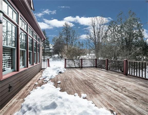 5 Granville Road Lincoln, MA 01773 - Photo 29 of 30 a view of backyard with wooden fence and large trees