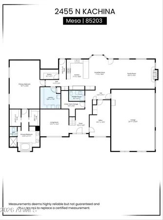 $999,000 | 2455 North Kachina, Mesa, AZ 85203