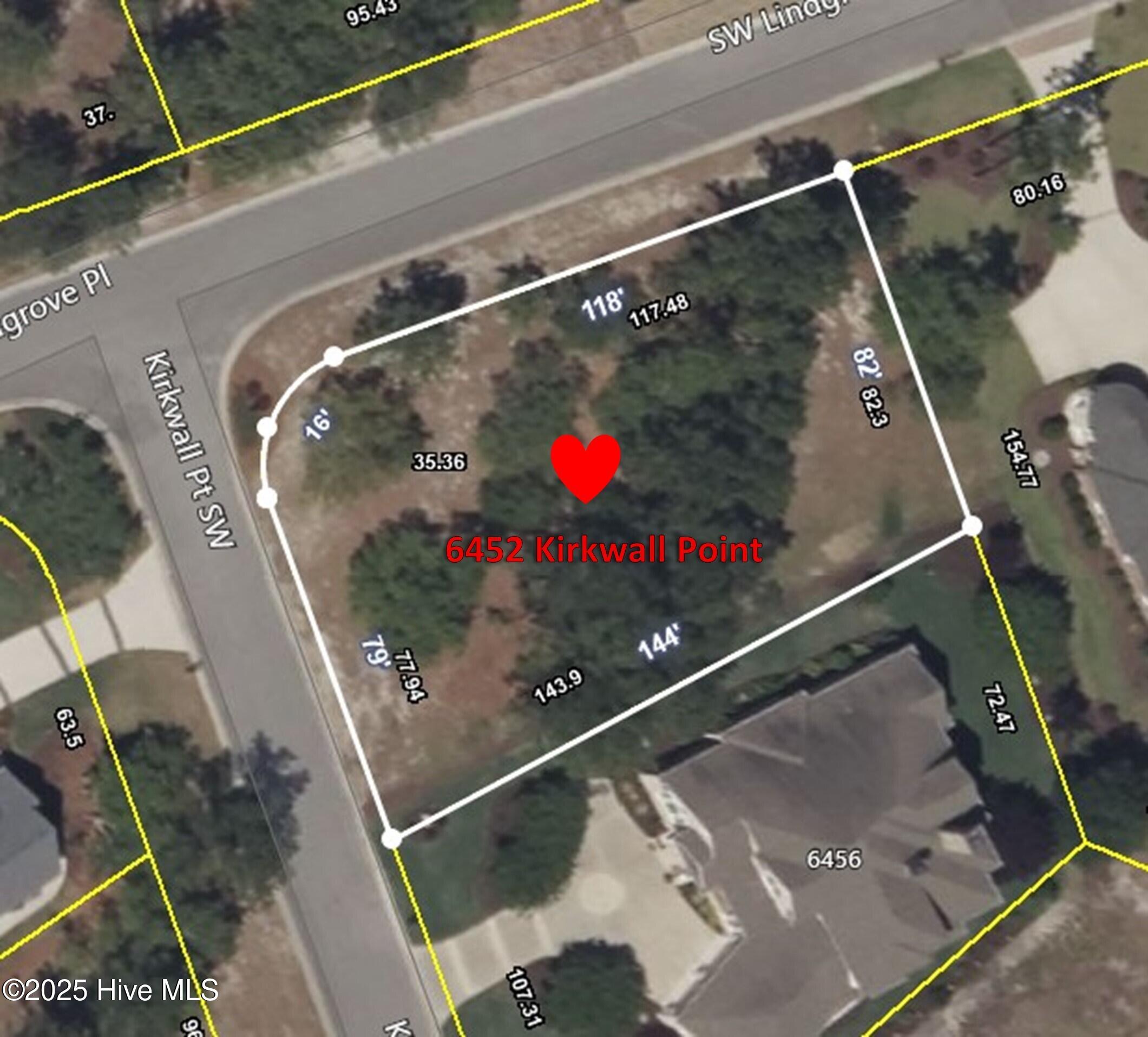 6452 Kirkwall Aerial Map