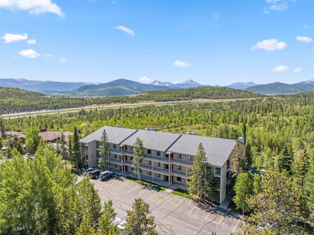 4624 Ryan Gulch Road, Unit 4624 Silverthorne, CO 80498 - Photo 1 of 31 a view of a terrace with a lake view