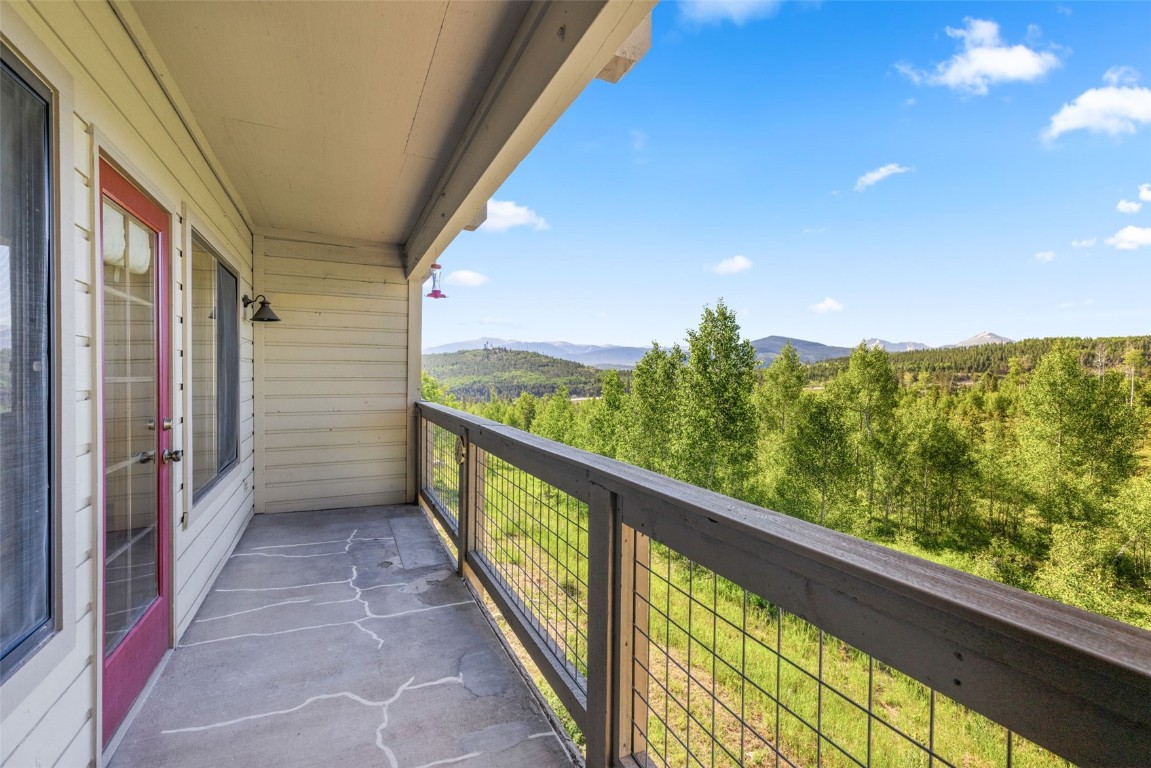 4624 Ryan Gulch Road, Unit 4624 Silverthorne, CO 80498 - Photo 18 of 31 a view of balcony