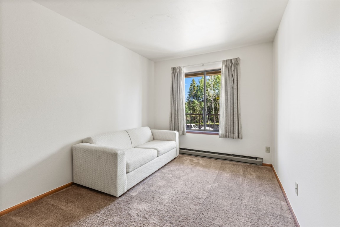 4624 Ryan Gulch Road, Unit 4624 Silverthorne, CO 80498 - Photo 22 of 31 a living room with furniture and a window