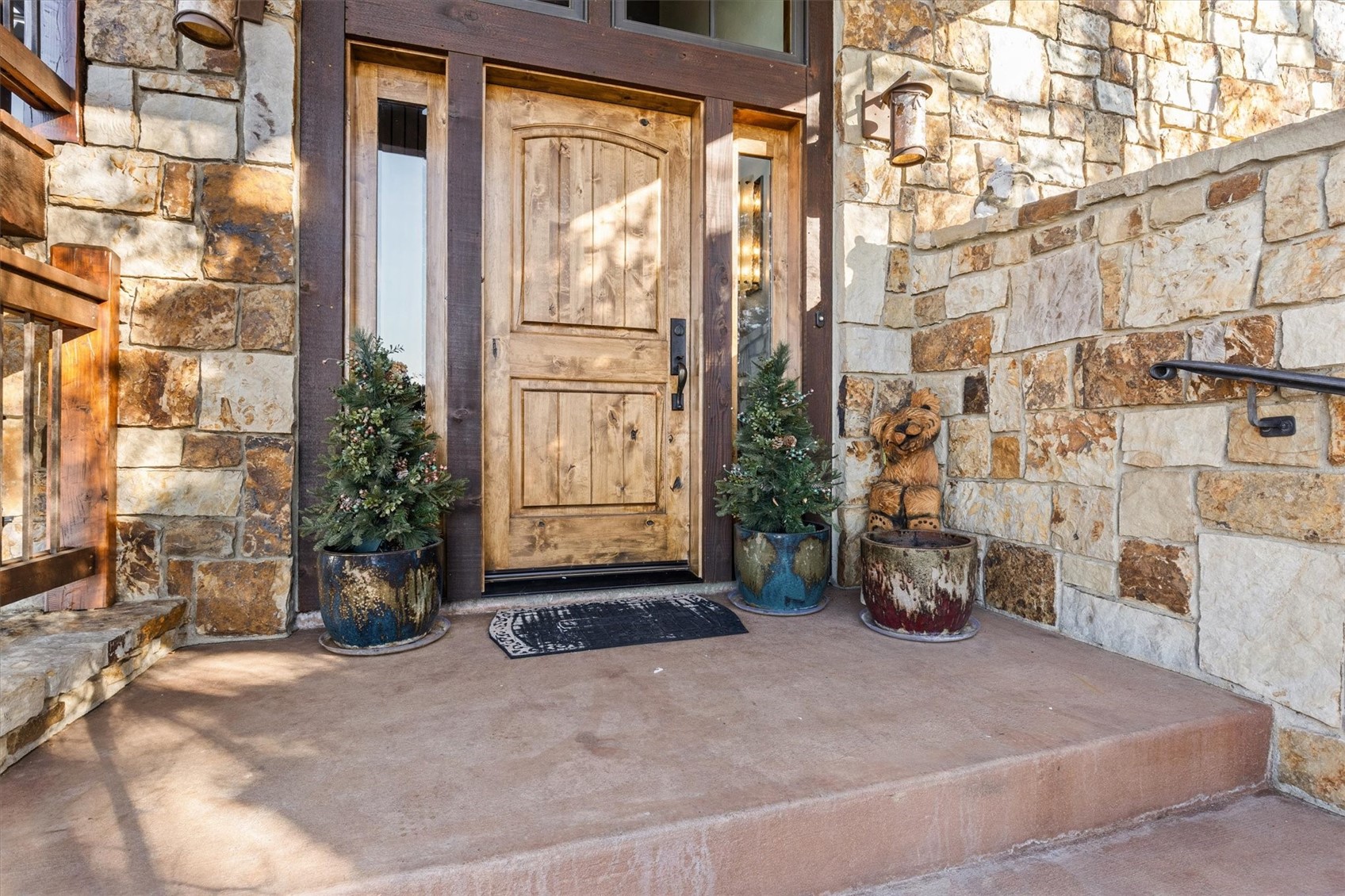 2324 Glacier Ridge, Unit B Steamboat Springs, CO 80487 - Photo 3 of 46 View of exterior entry with stone siding