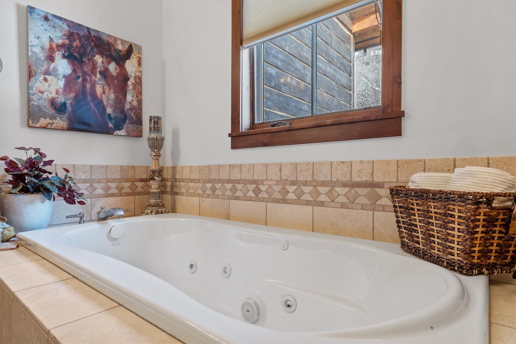 2324 Glacier Ridge, Unit B Steamboat Springs, CO 80487 - Photo 33 of 46 Bathroom featuring a tub with jets