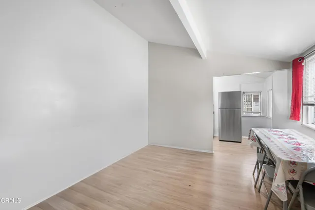 a view of livingroom with furniture and wooden floor