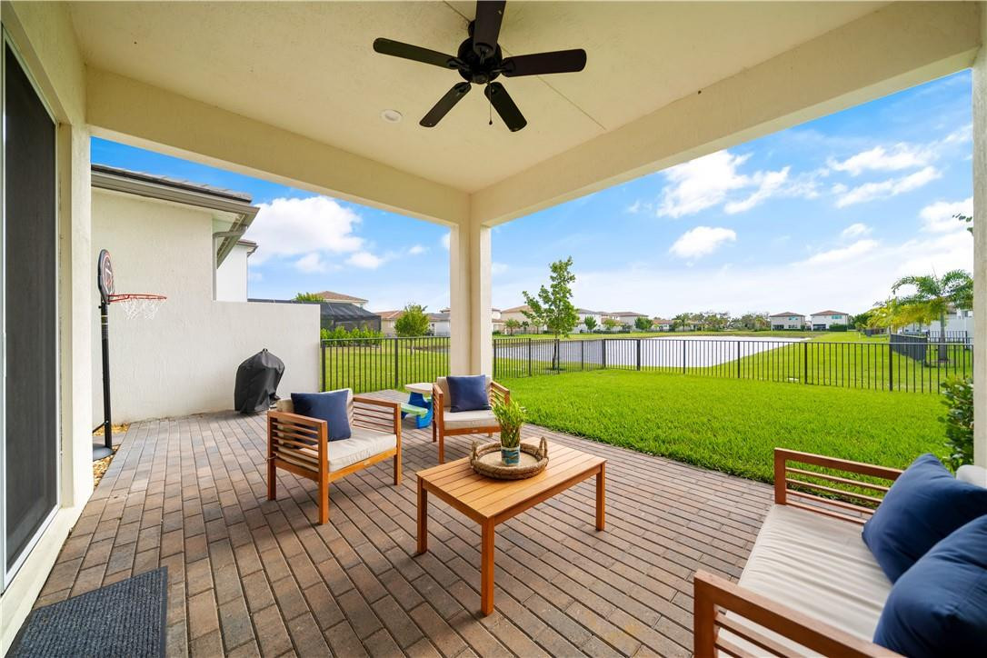 4739 Saddle Ranch Road Lake Worth, FL 33467 - Photo 39 of 55 Lake view from the patio